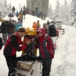 Novoro�n� v�stup na �t�p�nku. P�kn� fujavice!